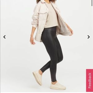 Spanx Faux Leather Leggings